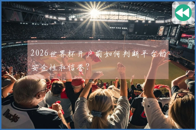 2026世界杯开户前如何判断平台的安全性和信誉？